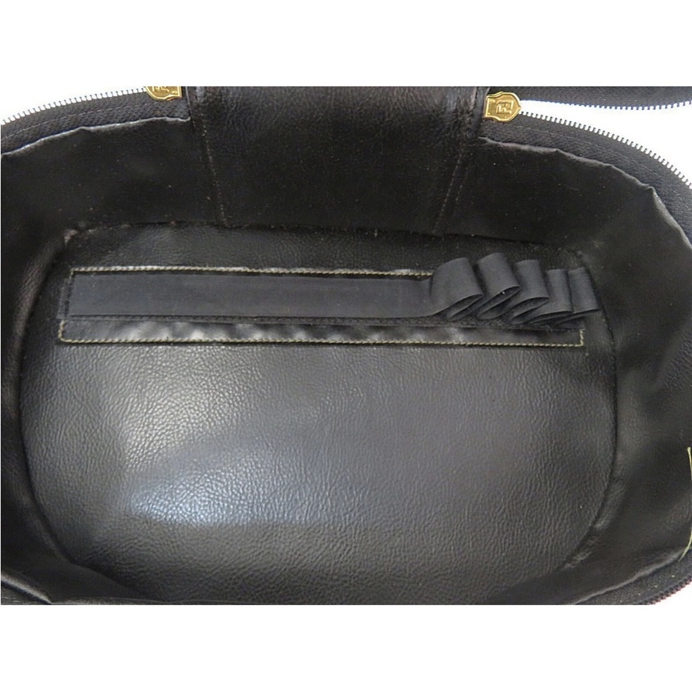 Fendi Black and Brown Striped Cosmetic Case - Picture 9 of 12